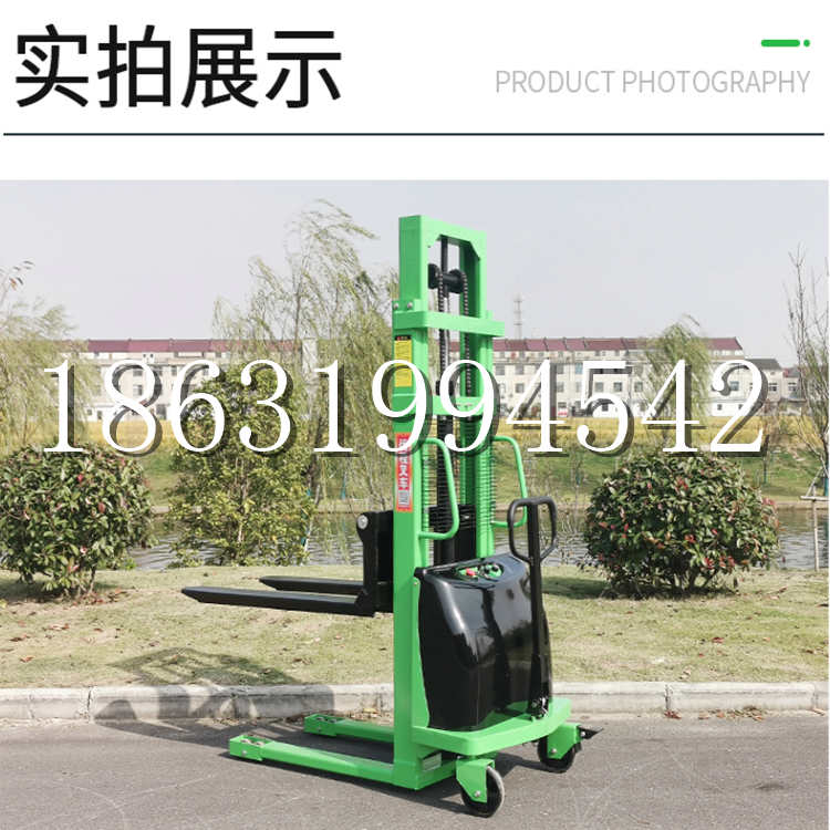 合江县电动叉车堆高车液压铲车电瓶1吨2吨站驾步行式小型全自动叉车